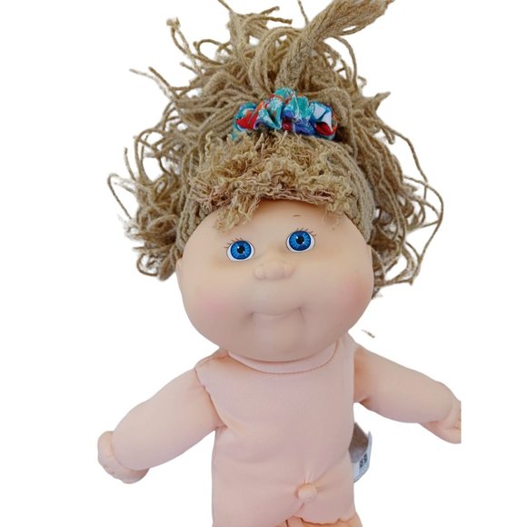 First Edition 1991 Cabbage Patch Doll 13" Bendable Poseable Hair Hasbro Vintage - Picture 2 of 8